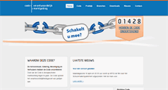 Desktop Screenshot of codeverantwoordelijkmarktgedrag.nl